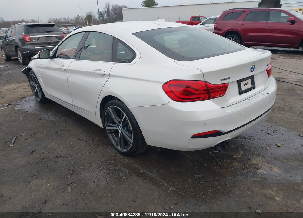 2018 BMW 430I GRAN COUPE XDRIVE VIN: WBA4J3C57JBL04274