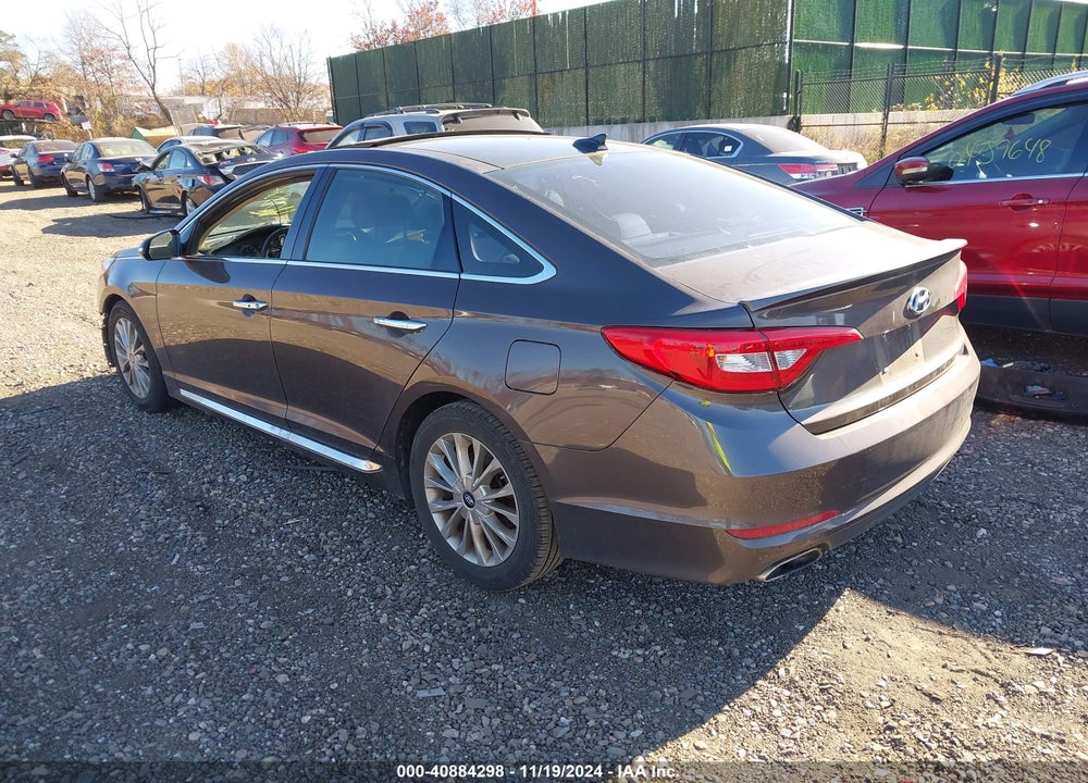 2015 HYUNDAI SONATA LIMITED VIN: 5NPE34AF3FH037739