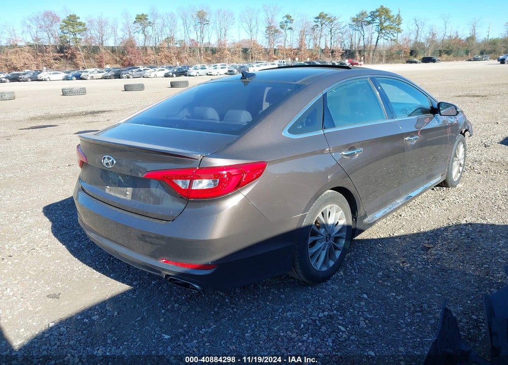 2015 HYUNDAI SONATA LIMITED VIN: 5NPE34AF3FH037739