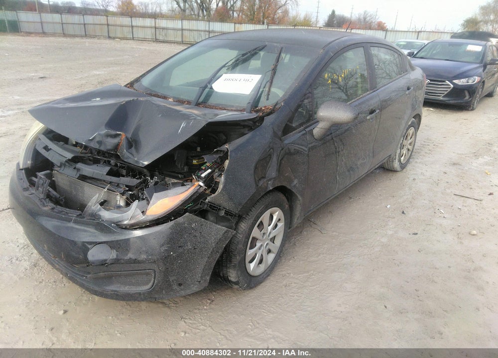 2013 KIA RIO LX VIN: KNADM4A3XD6118725
