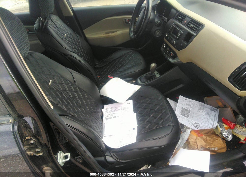2013 KIA RIO LX VIN: KNADM4A3XD6118725