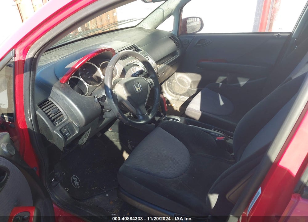 2007 HONDA FIT SPORT VIN: JHMGD38697S040913
