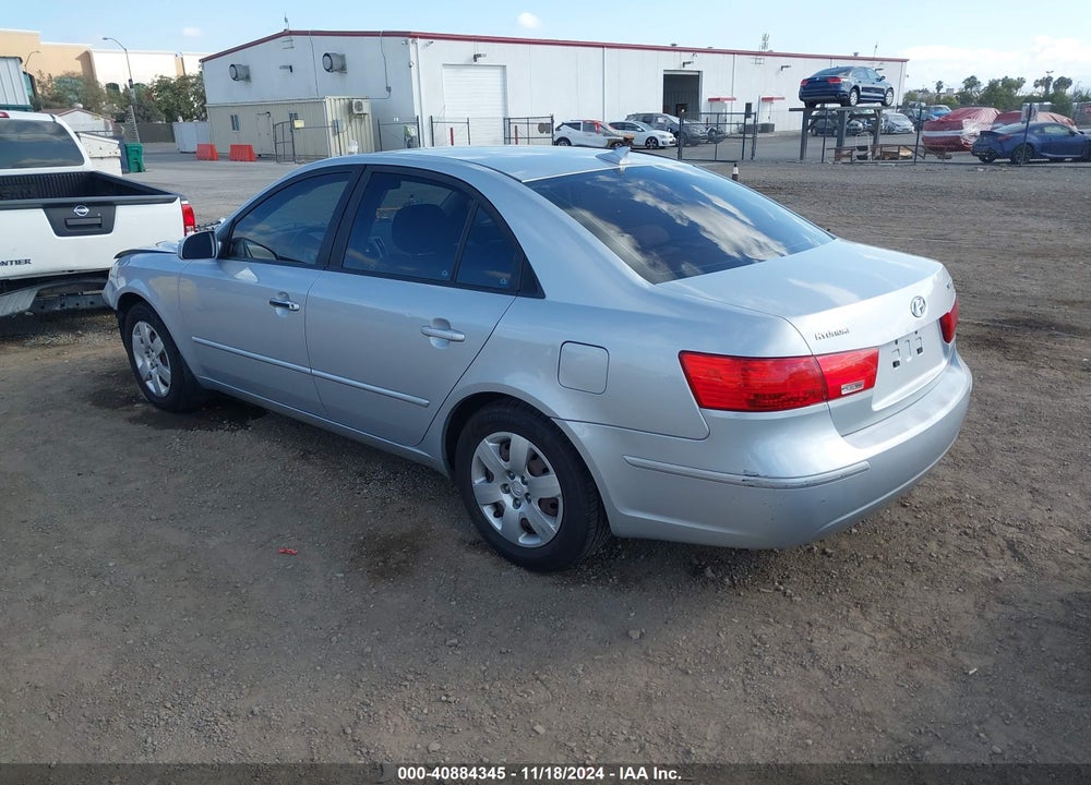 2009 HYUNDAI SONATA GLS VIN: 5NPET46C09H569162