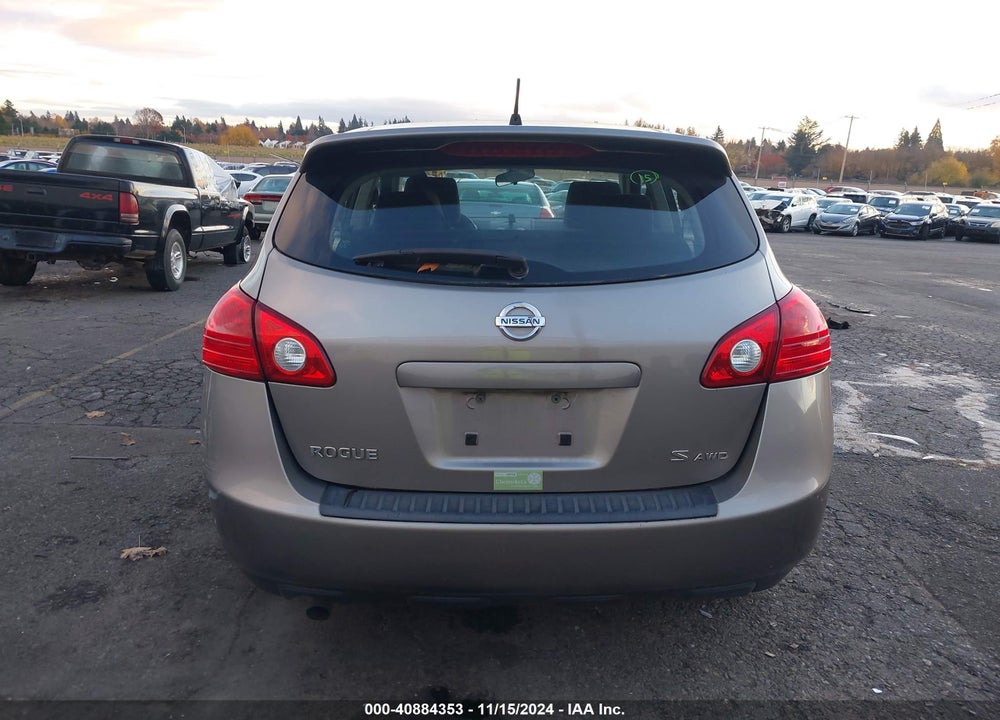 2009 NISSAN ROGUE S VIN: JN8AS58V99W436338