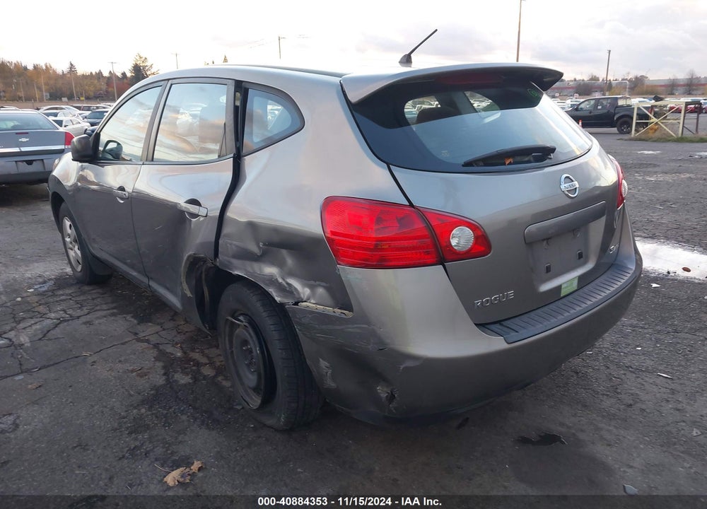 2009 NISSAN ROGUE S VIN: JN8AS58V99W436338