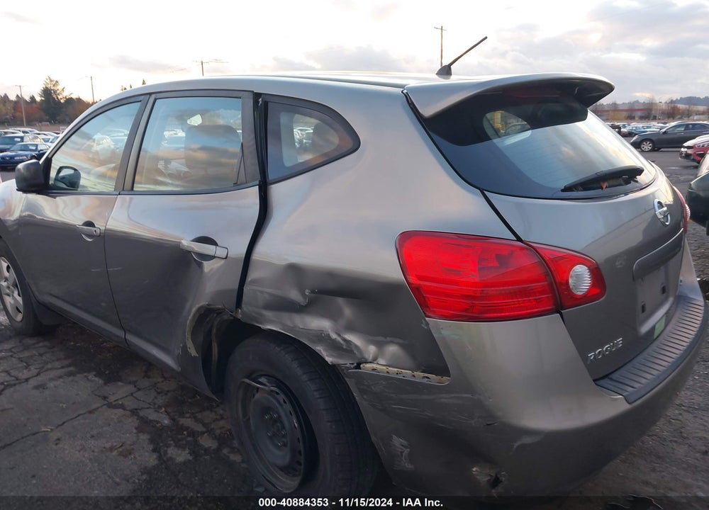 2009 NISSAN ROGUE S VIN: JN8AS58V99W436338