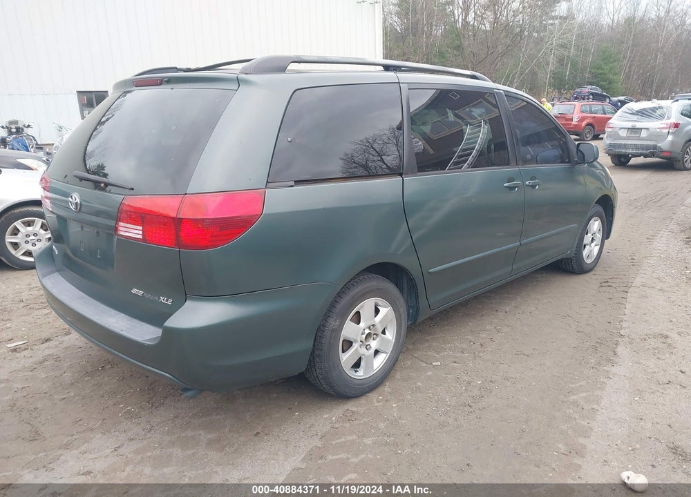 2004 TOYOTA SIENNA XLE VIN: 5TDZA22C24S167986