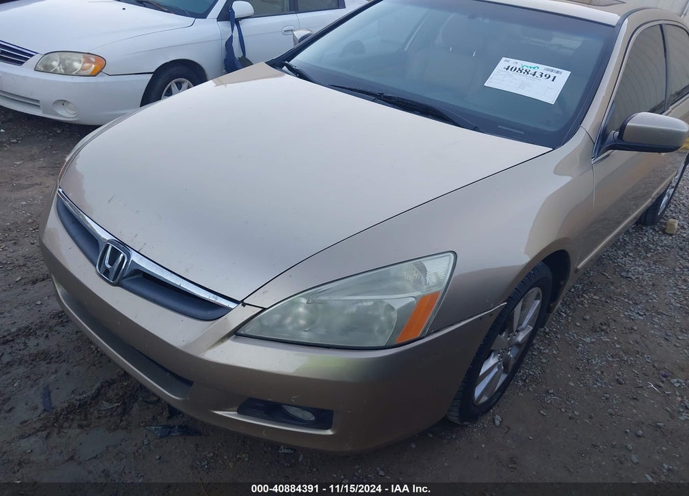 2007 HONDA ACCORD 3.0 EX VIN: 1HGCM66517A038785