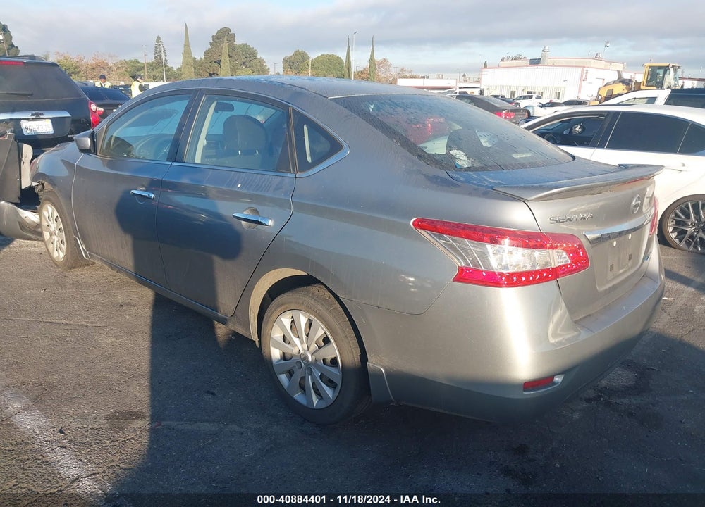 2014 NISSAN SENTRA S VIN: 3N1AB7AP0EY302598