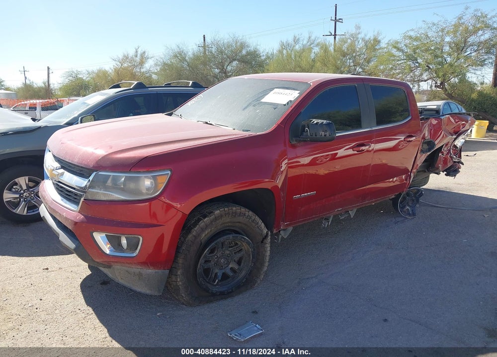 2017 CHEVROLET COLORADO LT VIN: 1GCGSCEN4H1217555