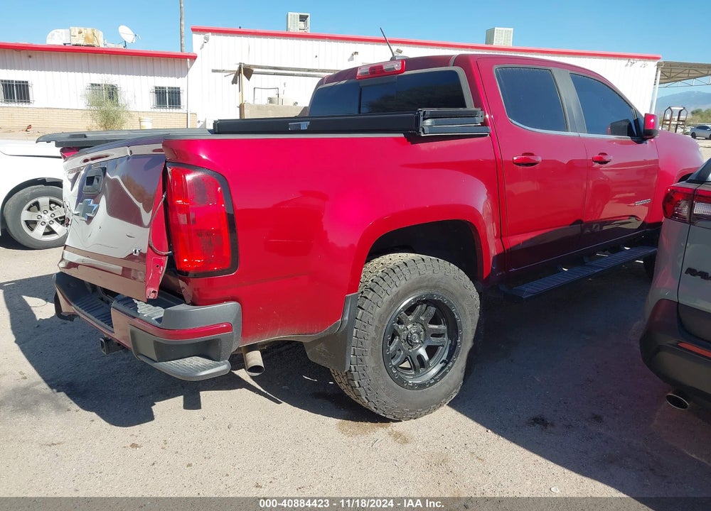 2017 CHEVROLET COLORADO LT VIN: 1GCGSCEN4H1217555