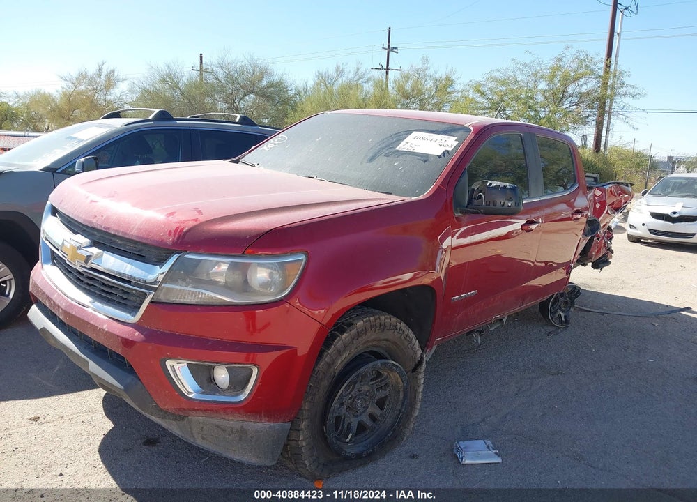 2017 CHEVROLET COLORADO LT VIN: 1GCGSCEN4H1217555