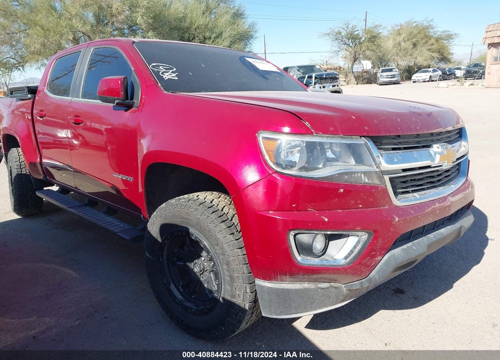 2017 CHEVROLET COLORADO LT VIN: 1GCGSCEN4H1217555