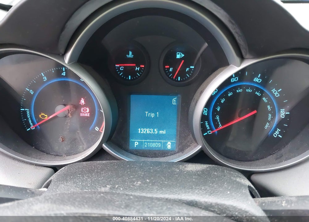 2011 CHEVROLET CRUZE VIN: 1G1PF5S97B7124825