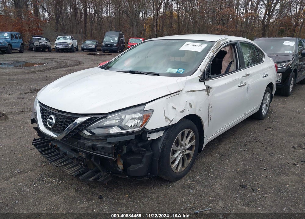 2018 NISSAN SENTRA SV VIN: 3N1AB7AP7JL621889