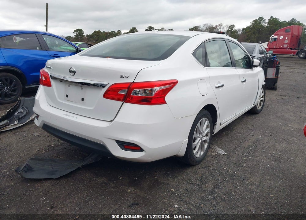 2018 NISSAN SENTRA SV VIN: 3N1AB7AP7JL621889