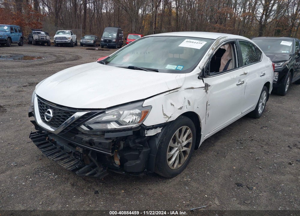 2018 NISSAN SENTRA SV VIN: 3N1AB7AP7JL621889