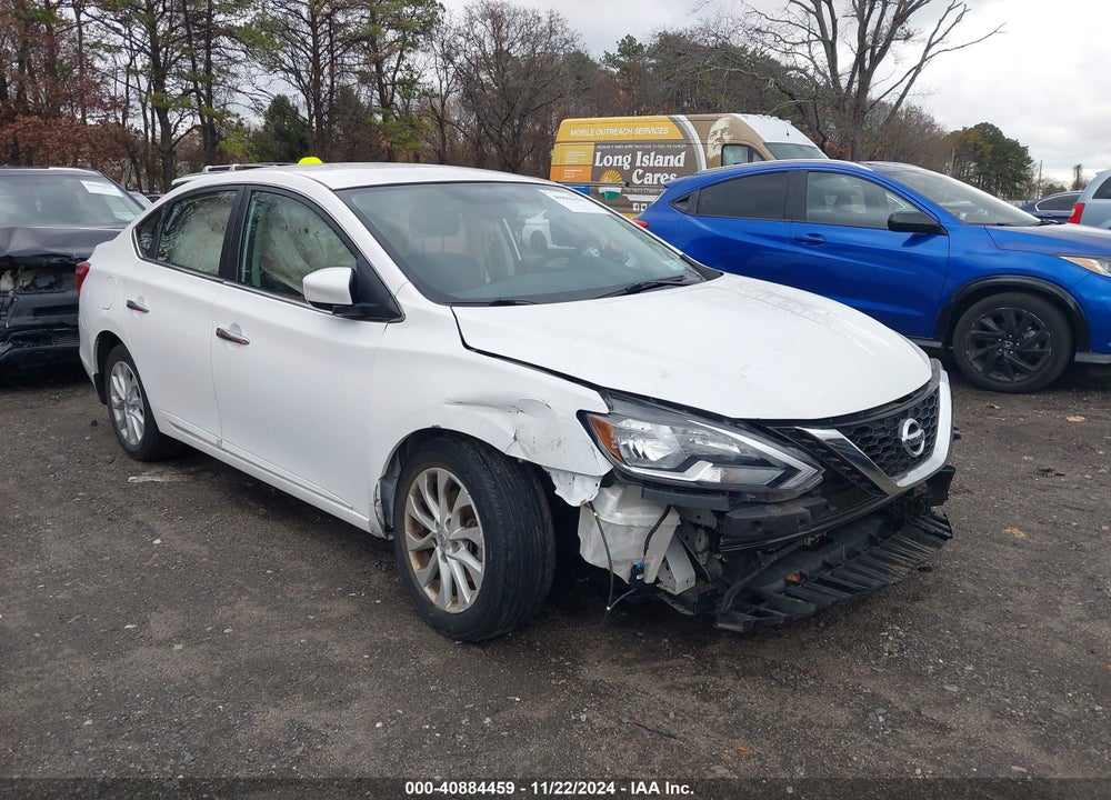 2018 NISSAN SENTRA SV VIN: 3N1AB7AP7JL621889