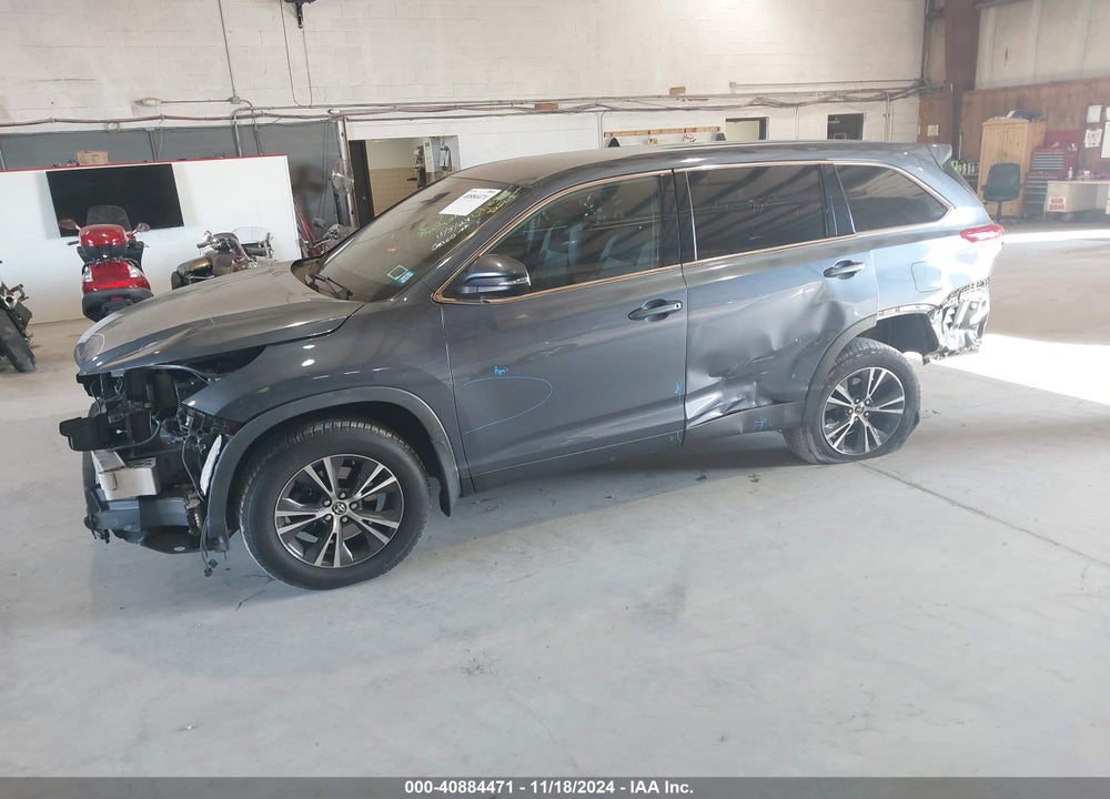 2019 TOYOTA HIGHLANDER LE VIN: 5TDBZRFH8KS740959