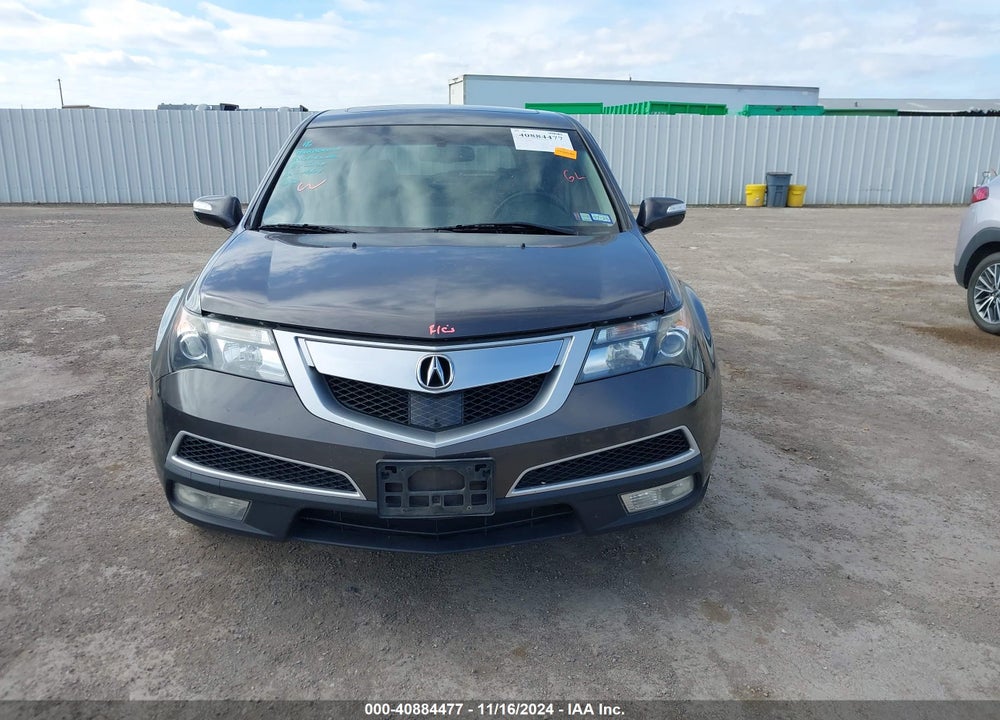 2011 ACURA MDX ADVANCE PACKAGE VIN: 2HNYD2H56BH540383