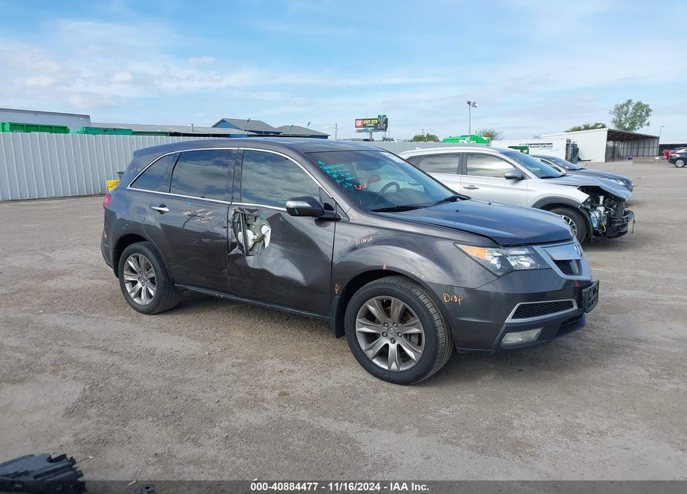 2011 ACURA MDX ADVANCE PACKAGE VIN: 2HNYD2H56BH540383