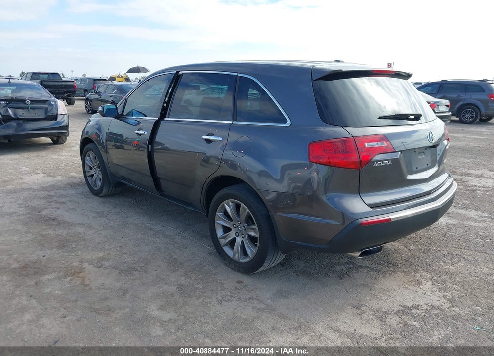 2011 ACURA MDX ADVANCE PACKAGE VIN: 2HNYD2H56BH540383
