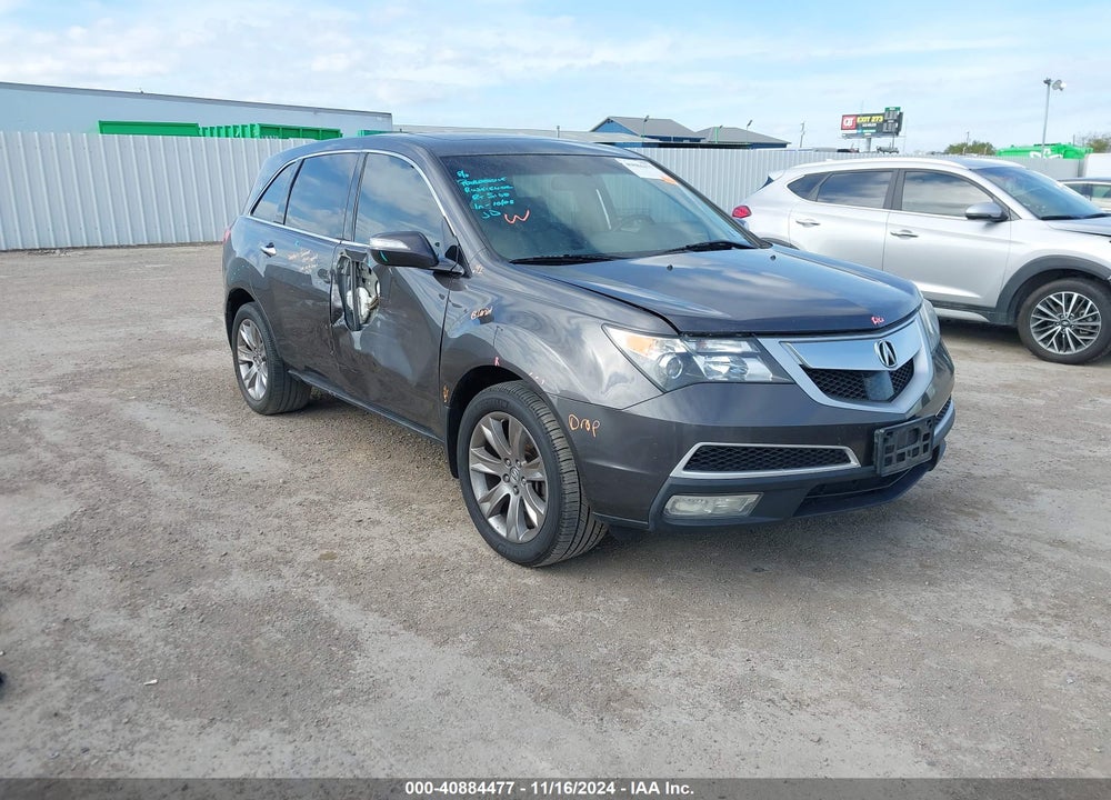 2011 ACURA MDX ADVANCE PACKAGE VIN: 2HNYD2H56BH540383