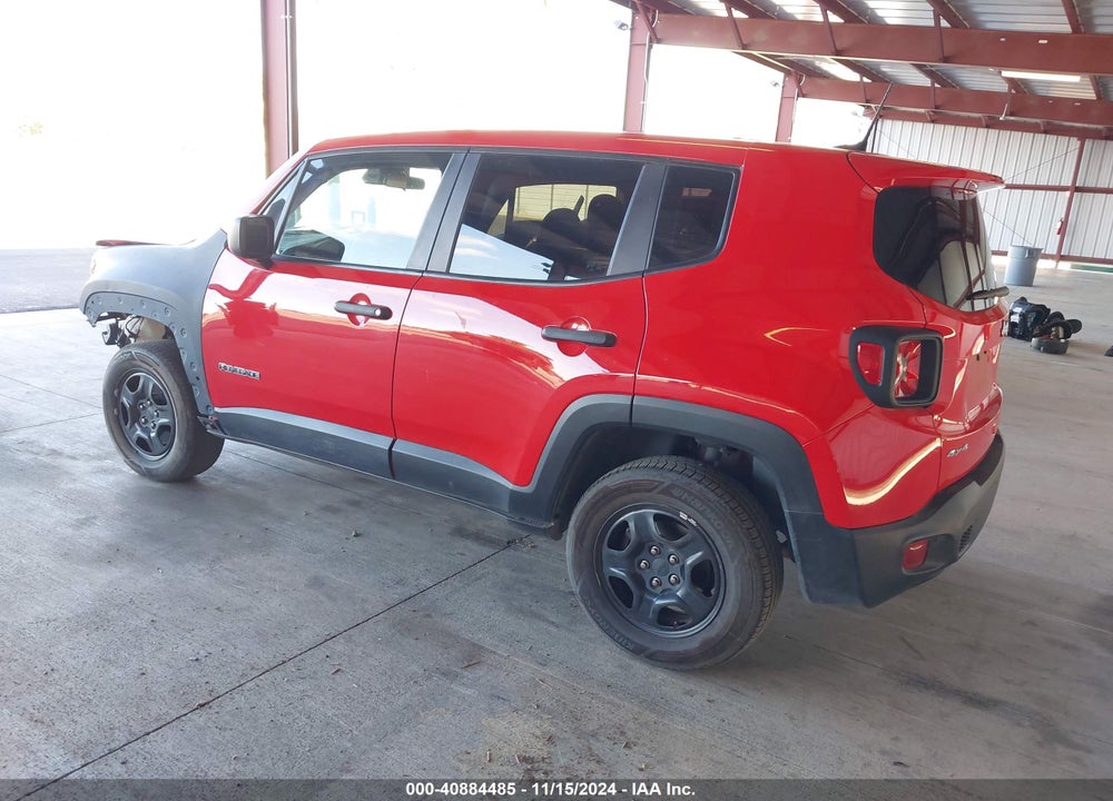 2019 JEEP RENEGADE SPORT 4X4 VIN: ZACNJBAB1KPK10809