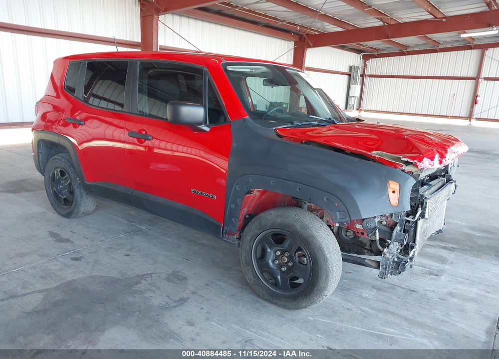 2019 JEEP RENEGADE SPORT 4X4 VIN: ZACNJBAB1KPK10809