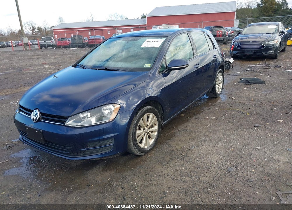 2015 VOLKSWAGEN GOLF TDI S 4-DOOR VIN: 3VWRA7AU4FM079111