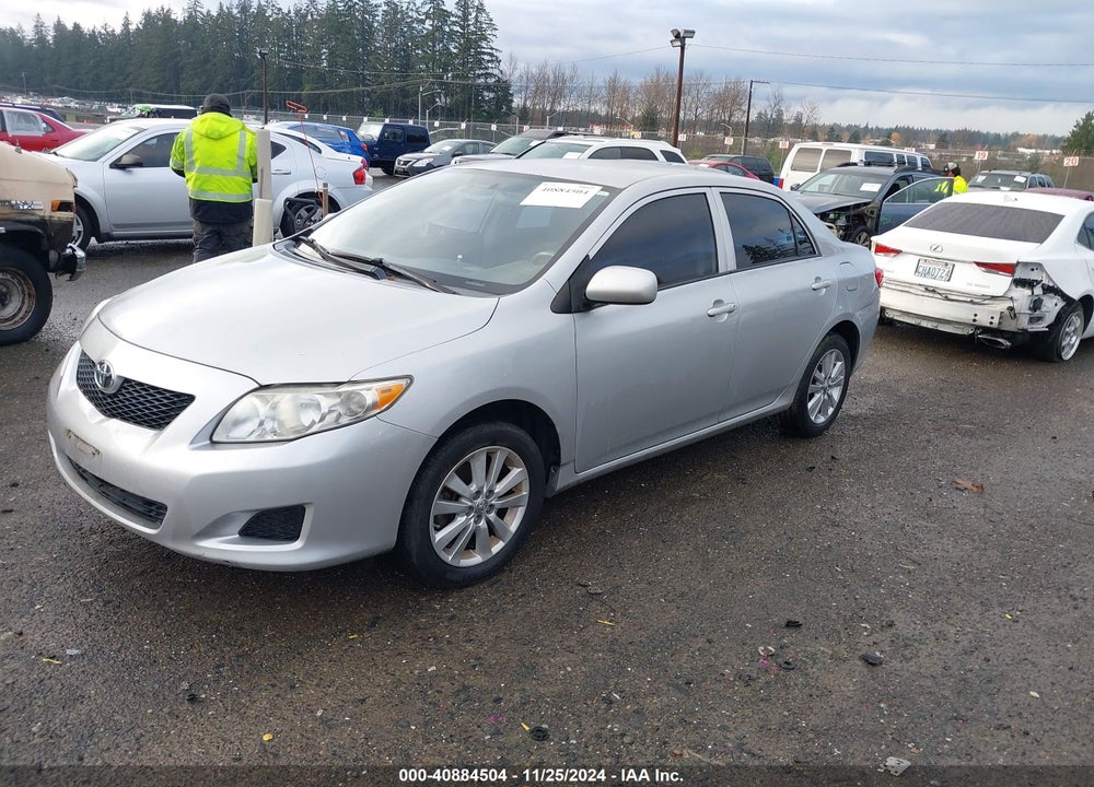 2009 TOYOTA COROLLA LE VIN: 1NXBU40E59Z014932
