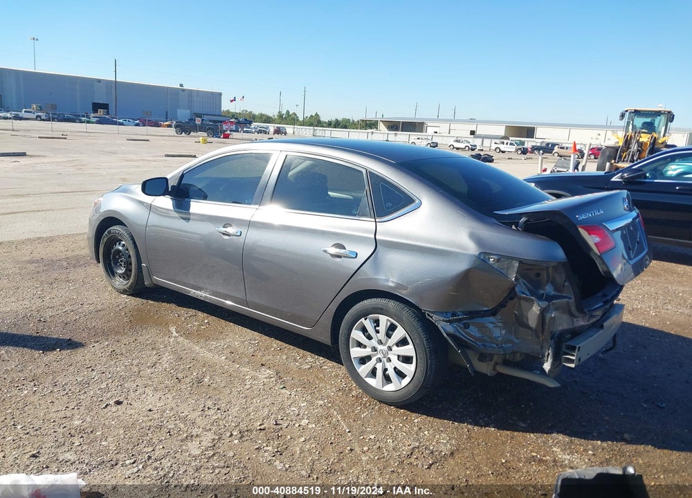 2019 NISSAN SENTRA S VIN: 3N1AB7AP9KY406549