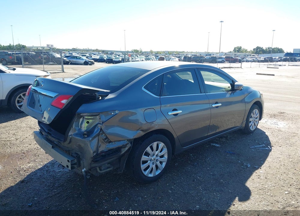 2019 NISSAN SENTRA S VIN: 3N1AB7AP9KY406549