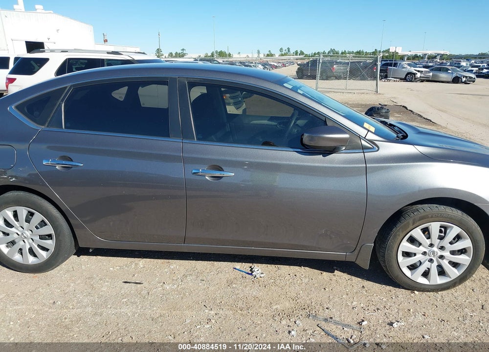 2019 NISSAN SENTRA S VIN: 3N1AB7AP9KY406549