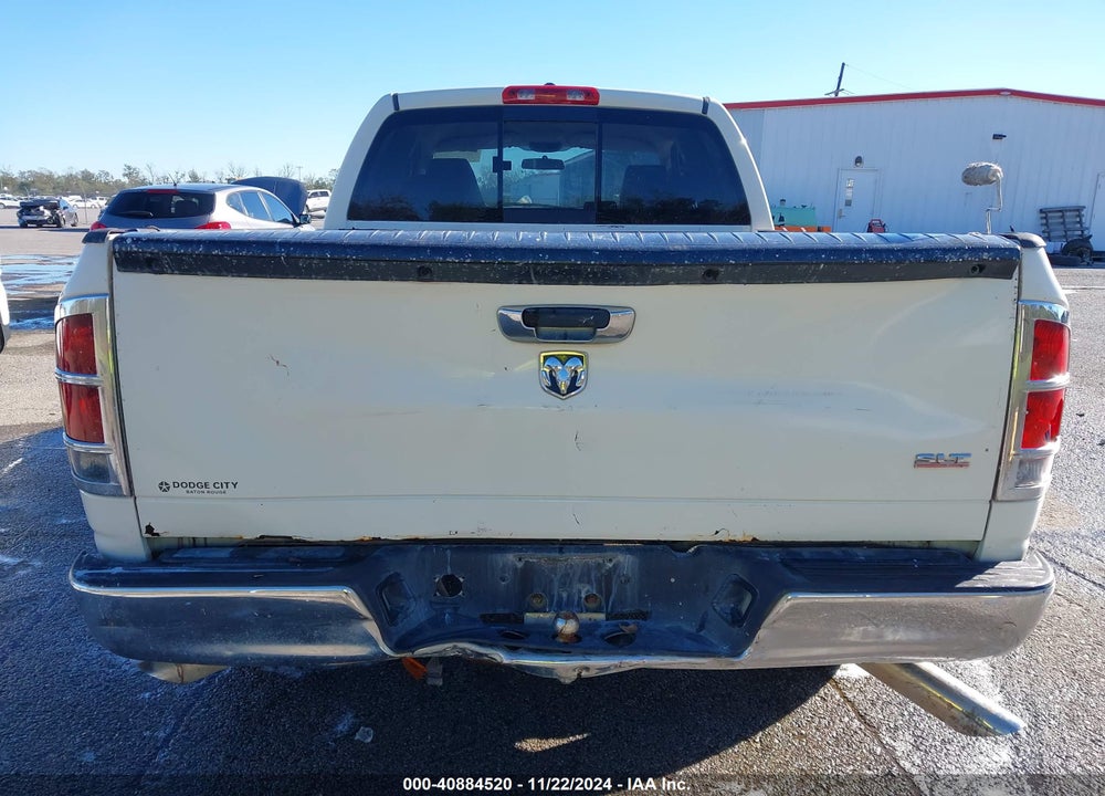 2006 DODGE RAM 1500 SLT VIN: 1D7HA18N06J189165