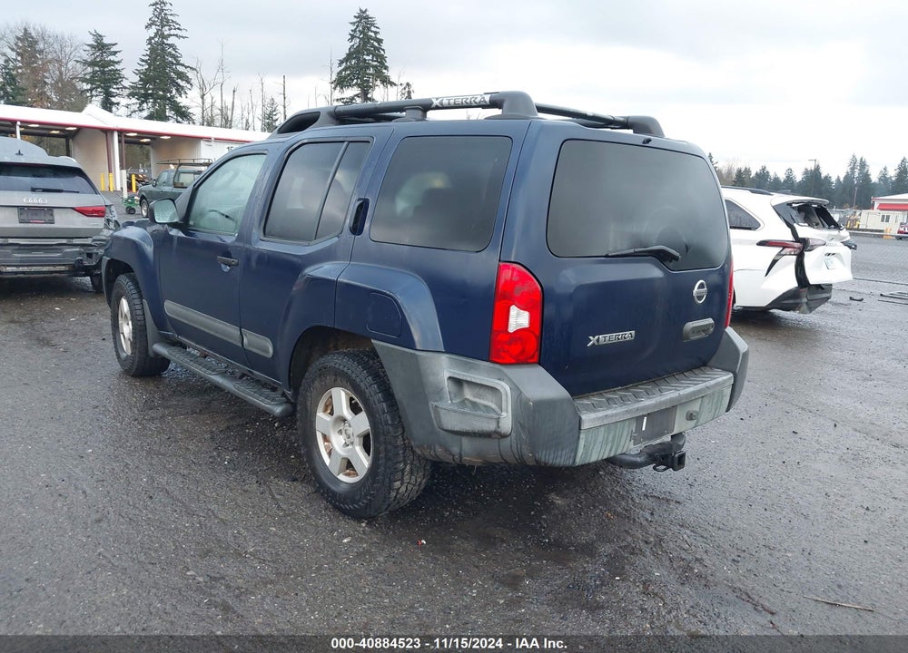 2006 NISSAN XTERRA S VIN: 5N1AN08W76C532718