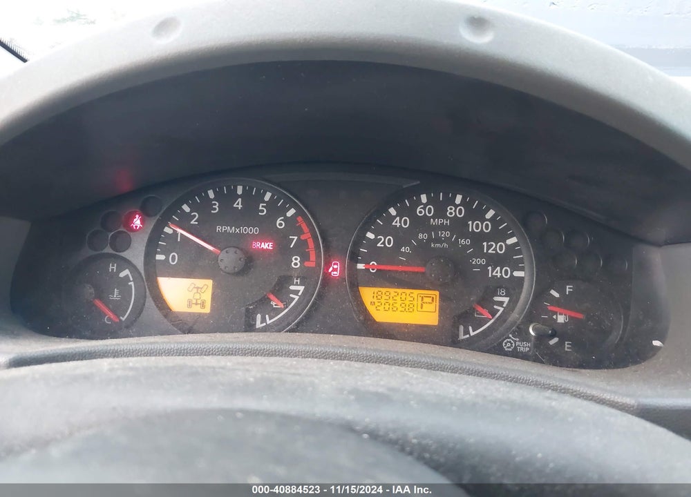 2006 NISSAN XTERRA S VIN: 5N1AN08W76C532718