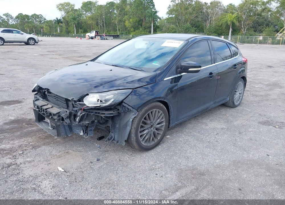 2014 FORD FOCUS TITANIUM VIN: 1FADP3N24EL258042