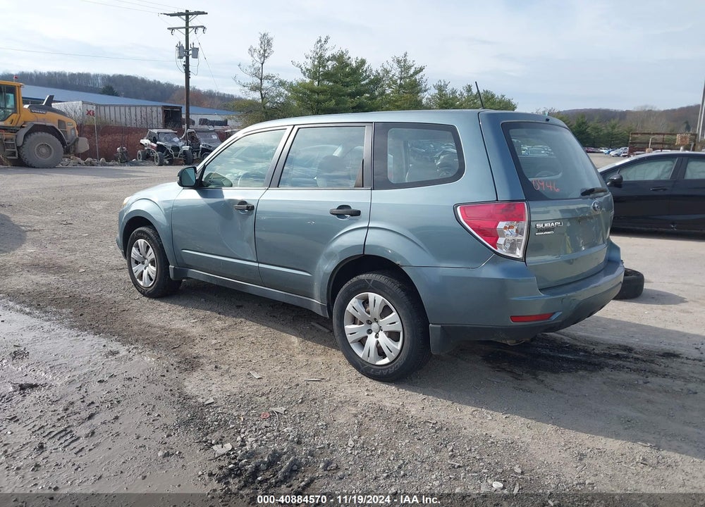 2010 SUBARU FORESTER 2.5X VIN: JF2SH6AC1AG760946