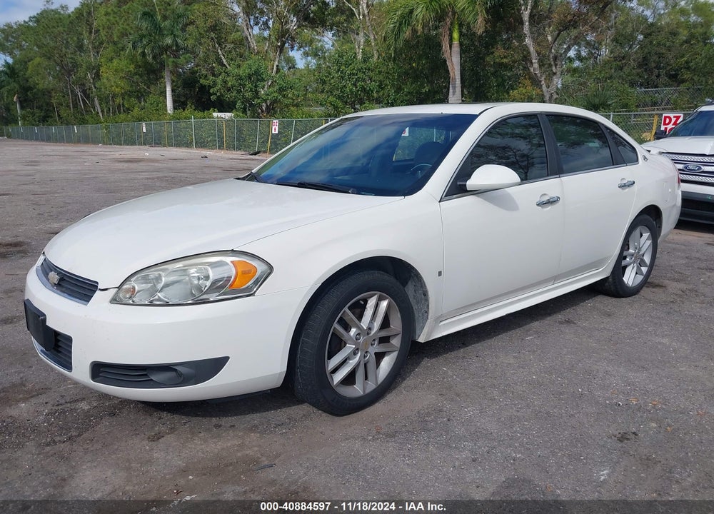 2009 CHEVROLET IMPALA LTZ VIN: 2G1WU57M591288144