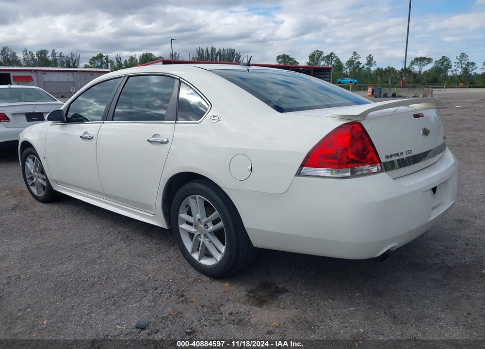 2009 CHEVROLET IMPALA LTZ VIN: 2G1WU57M591288144