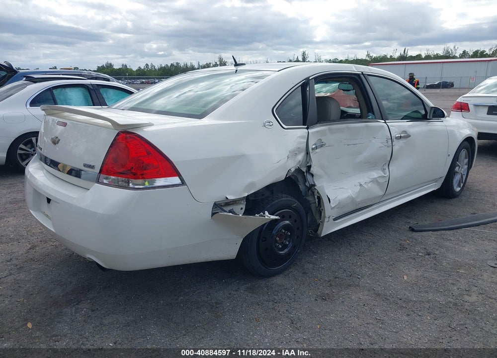 2009 CHEVROLET IMPALA LTZ VIN: 2G1WU57M591288144