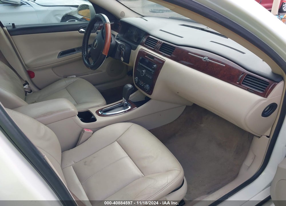 2009 CHEVROLET IMPALA LTZ VIN: 2G1WU57M591288144