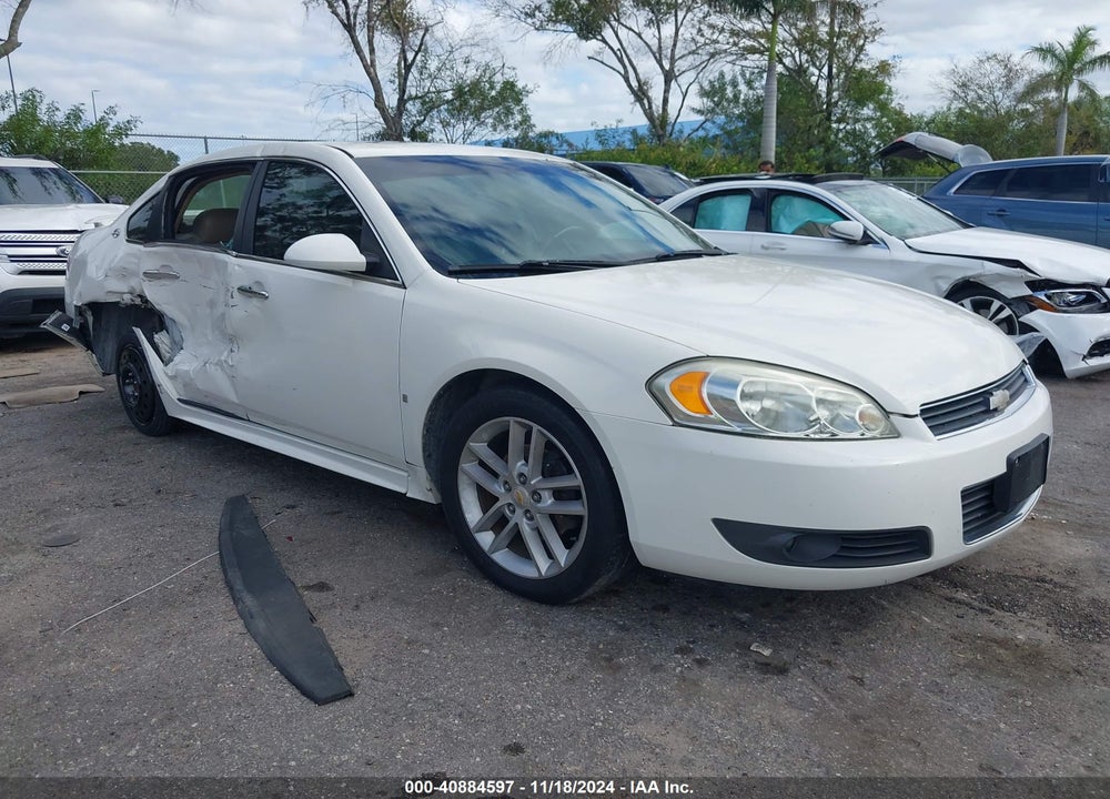 2009 CHEVROLET IMPALA LTZ VIN: 2G1WU57M591288144