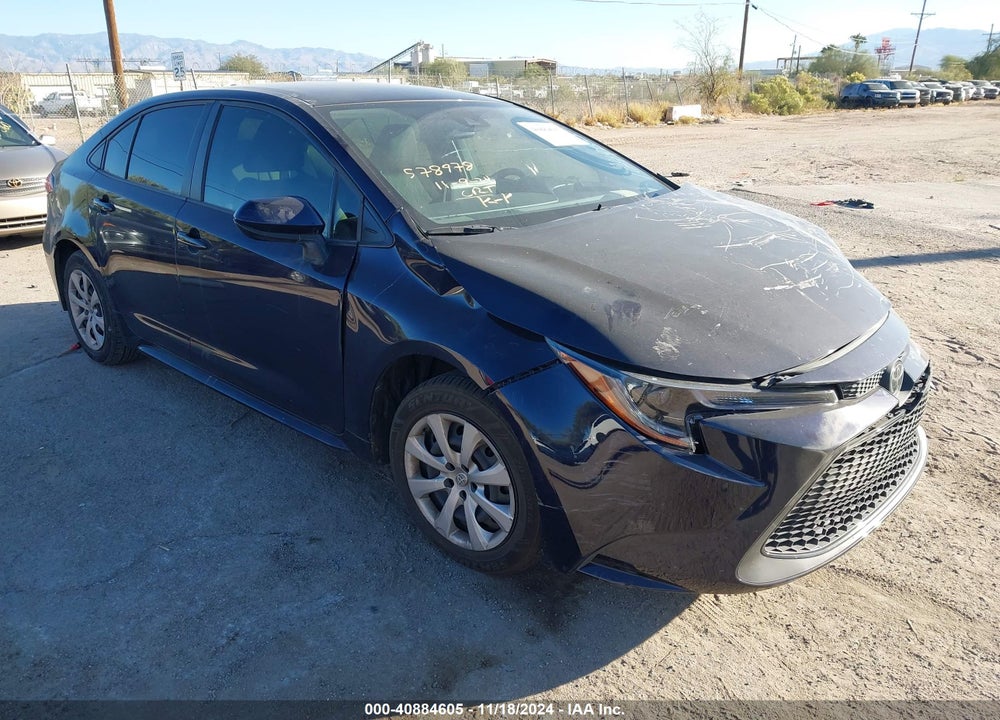 2021 TOYOTA COROLLA LE VIN: JTDEPMAE9MJ164480