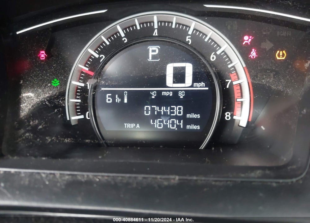 2017 HONDA CIVIC LX VIN: 19XFC2F57HE077970