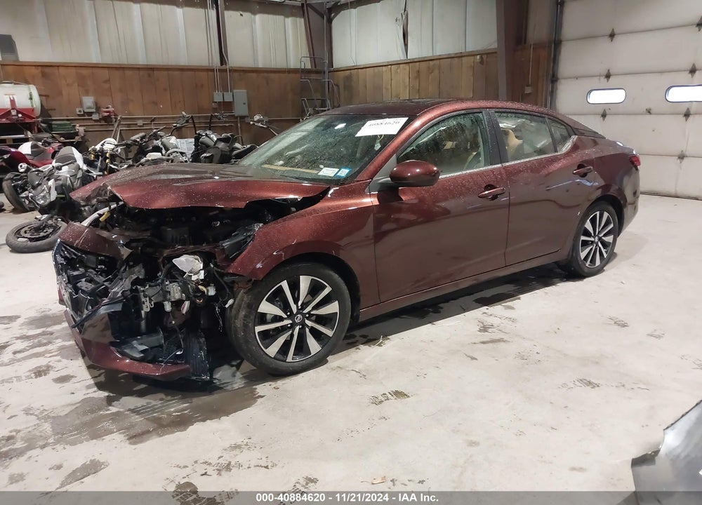 2023 NISSAN SENTRA SV XTRONIC CVT VIN: 3N1AB8CV6PY243643