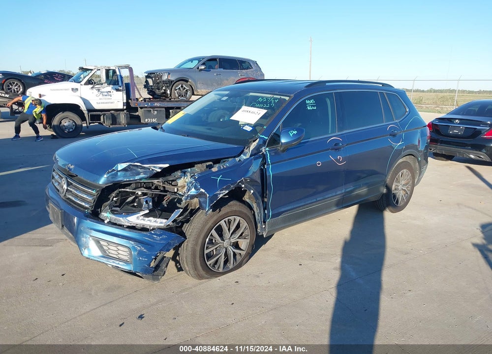 2019 VOLKSWAGEN TIGUAN 2.0T SE/2.0T SEL/2.0T SEL R-LINE/2.0T SEL R-LINE BLACK VIN: 3VV3B7AX9KM100840
