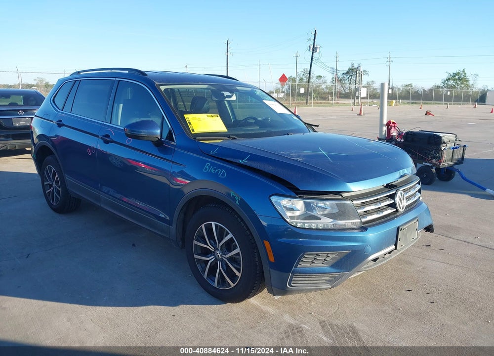 2019 VOLKSWAGEN TIGUAN 2.0T SE/2.0T SEL/2.0T SEL R-LINE/2.0T SEL R-LINE BLACK VIN: 3VV3B7AX9KM100840