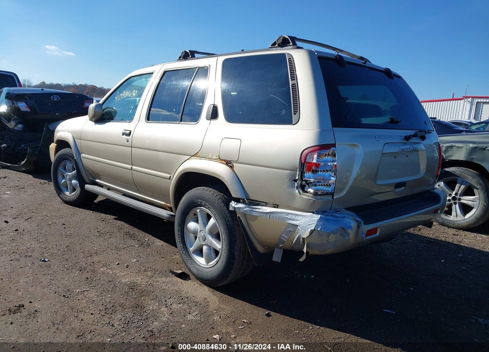 2001 NISSAN PATHFINDER LE VIN: JN8DR09YX1W606229